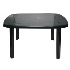 Πλαστικό Τραπέζι Ορθογώνιο OEM 0126 125x80x71εκ - Πράσινο