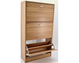 Παπουτσοθήκη 3 Ράφια Sonoma 63x24x115υψ 745524 Ankor