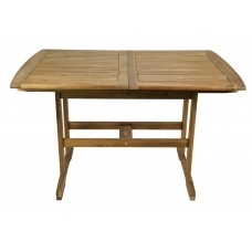 Τραπέζι Ξύλινο Ορθογώνιο Με Επέκταση 90x140'+40'Εκ EPAM TAB-B18/ACAC