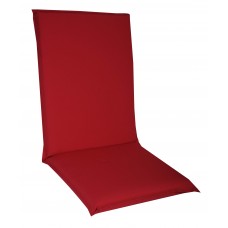 Μαξιλάρι Με Πλάτη Κόκκινο EPAM CUS-FOLD/R 43x95x5εκ. Πλάτη 55εκ.