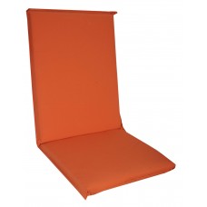 Μαξιλάρι Με Πλάτη Πορτοκαλί EPAM CUS-FOLD/O 43x95x5εκ. Πλάτη 55εκ.