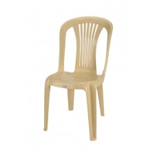 Πλαστική Καρέκλα Ποσειδώνας Μπεζ OEM 0073 42x42x87υψx43 - 40x40 Κάθισμα 