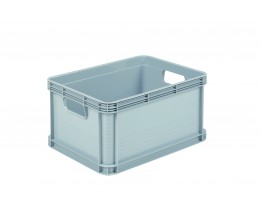 Κουτί Αποθήκευσης Keeeper Robert Γκρι 20lt 40x30x22υψ 2502800