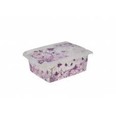 Κουτί Αποθήκευσης Με Καπάκι Keeeper 10lt 2505201 Purple Romance 39x29x14υψ 