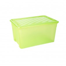 Κουτί Αποθήκευσης Πλαστικό Πράσινο Nak Box 67lt Homeplast 60x40x31υψ Α00299