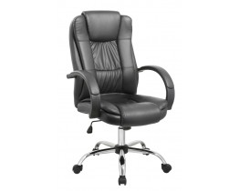 Καρέκλα Γραφείου - Πολυθρόνα Μαύρη Δερματίνη Success - ΑG2971-031 - Avant Garde