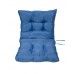 Μαξιλάρι Μπαμπού Πλάτη-Κάθισμα Μονόχρωμο Μπλε 50x100x10εκ Πλάτη 50εκ  ΚΖ7088-C60