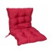 Μαξιλάρι Μπαμπού Πλάτη-Κάθισμα Μονόχρωμο Κόκκινο 50x100x10εκ Πλάτη 50εκ  ΚΖ7088-C70