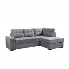 Καναπές - Κρεβάτι Γωνία Δεξιά Γκρι Rome Enjoy23 Liberta 242x170x72υψ 01-1422