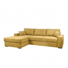 Καναπές - Κρεβάτι Γωνία Αριστερή Κίτρινο Enjoy11 Kuba Liberta 290x165x88υψ 01-1980