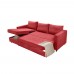 Καναπές - Κρεβάτι Γωνία Χρώμα Cranberry Ferre Enjoy14 Liberta 230x151x66υψ 01-1981