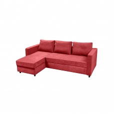 Καναπές - Κρεβάτι Γωνία Χρώμα Cranberry Ferre Enjoy14 Liberta 230x151x66υψ 01-1981