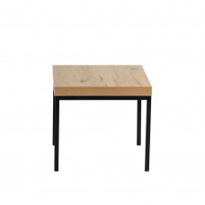 Τραπέζι Σαλονιού Τετράγωνο Φυσικό Χρώμα Brooklyn Liberta 45x45x42υψ 04-0323
