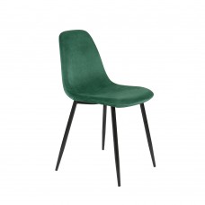 Καρέκλα Κυπαρισσί Χρώμα Βελούδο La Vie Liberta 43x52x86υψ 03-0589
