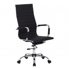 Καρέκλα - Πολυθρόνα Γραφείου Μαύρο Rex-p Liberta 54x63x106/116υψ 25-0173
