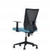 Καρέκλα Γραφείου Μαύρο-Γαλάζιο Ανοιχτό Vita Liberta 61x60x92/104υψ 25-0436