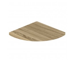 Ράφι Γωνιακό Τοίχου Ξύλινο Sonoma Liberta 30x30x1,8υψ 32-0078