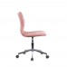 Καρέκλα Γραφείου Dusty Pink Βελούδο Peppa Liberta 44x56,5x82/92υψ 25-0469