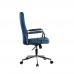 Καρέκλα Γραφείου - Πολυθρόνα Water Blue Βελούδο Urban Liberta 60x58x102/110υψ 25-0475