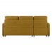 Καναπές - Κρεβάτι Γωνία Tucan Μουσταρδί 213x148x93υψ Liberta 01-2091