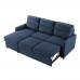 Καναπές - Κρεβάτι Γωνία Tucan Μπλε 213x148x93υψ Liberta 01-2092