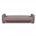 Καναπές - Κρεβάτι Τριθέσιος Dome Χρώμα Μπεζ 224x83x80υψ Liberta 01-2163