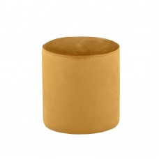 Σκαμπώ Βελούδο Gold Finger Cylinder Liberta Φ35x38υψ 16-0483