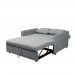 Καναπές - Κρεβάτι 2θέσιος Γκρι Ανοιχτό Pocket Liberta 134x101x82,5υψ 01-2365