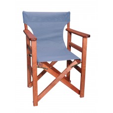 Πολυθρόνα - Καρέκλα Σκηνοθέτη Φουρνιστή Οξιά Πτυσσόμενη Κερασί Χρώμα Ανοιχτό Γκρι Διάτρητο Pvc 57x52x86υψ Κατ' Εξοχήν 77012