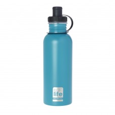 Μπουκάλι Ανοξείδωτο Με Πώμα 600ml Aqua Ecolife Φ7,5x25υψ 33-BO-1012