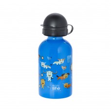 Μπουκάλι Παιδικό Ανοξείδωτο 400ml Jungle Ecolife Φ7x17υψ 33-BO-1999