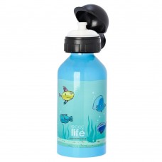 Μπουκάλι Παιδικό Ανοξείδωτο 500ml Fish Ecolife Φ7x20υψ 33-BO-2005