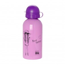 Μπουκάλι Παιδικό Ανοξείδωτο 500ml Fashion Ecolife Φ7x20υψ 33-BO-2009