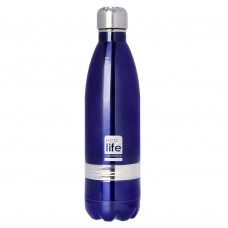 Μπουκάλι Θερμός Ανοξείδωτο 750ml Μωβ Ecolife 33-BO-3002