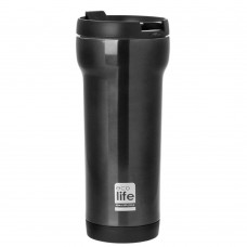 Θερμός Ανοξείδωτο Για Καφέ 420ml Μαύρο Ecolife Φ8x20υψ 33-BO-4006