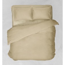 Πάπλωμα Μονό Polycotton 160x240εκ Μπεζ Ανοιχτό Basic Collection Viopros