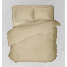 Σεντόνι Μονό Χωρίς Λάστιχο Polycotton 160x260εκ Μπεζ Basic Collection Viopros 