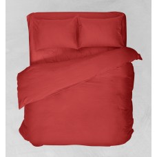 Πάπλωμα Υπέρδιπλο Polycotton 220x240εκ Κόκκινο Basic Collection Viopros