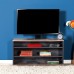 Έπιπλο Τηλεόρασης 3 Ράφια Ανθρακί - Latte Ever 90x35x48υψ Fidelio FD-TVC300