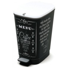 Κάδος Απορριμάτων Πλαστικός Coffee Menu Chic Bin M 35lt Kis 26,5x40,5x45υψ 26.21046