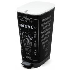 Κάδος Απορριμάτων Πλαστικός Coffee Menu Chic Bin L 60lt Kis 29x44,5x60,5υψ 26.21049