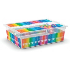 Κουτί Αποθήκευσης Πλαστικό C-Box Colours Arty L Kis 55x38,5x16,5υψ 26.21014