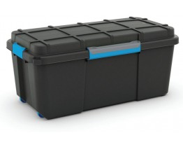 Κουτί Αποθήκευσης Πλαστικό Μαύρο Scuba Box L Αδιάβροχο 80lt Kis 78x39,5x35υψ 26.21039