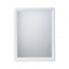 Καθρέπτης Μπάνιου Τοίχου Λευκό PP 55x65υψ Αψογης Ποιότητας Ελληνικής Κατασκευής Technoset 200-017