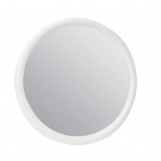 Καθρέπτης Μπάνιου Τοίχου Στρογγυλός Λευκό PP Φ53εκ Αψογης Ποιότητας Ελληνικής Κατασκευής Technoset 200-011