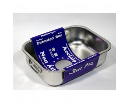 ΤΑΨΙ ΟΡΘΟΓΩΝΙΟ 35x26cm 11162 18/10 PATENTED - STEEL PAN