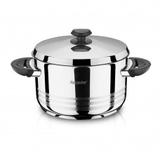 ΚΑΤΣΑΡΟΛΑ Φ26x16cm - 8.5lt DIANA-BLACK 18/10 - ISFA ΚΑΤΣΑΡΟΛΑ Φ26x16cm - 8.5lt DIANA-BLACK 18/10 - ISFA
