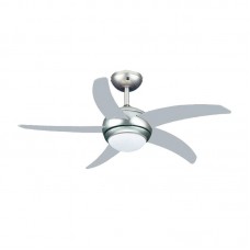 Ανεμιστήρας Οροφής PRCF-80425 Primo 44'' 110εκ. Με Τηλεχειριστήριο 1Φως 5Φτερά Ασημί 800425 Ανεμιστήρας Οροφής PRCF-80425 Primo 44'' 110εκ. Με Τηλεχειριστήριο 1Φως 5Φτερά Ασημί 800425