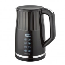 Βραστήρας PRCK-40429 Primo 1.7L 2200W Digital Ανοξείδωτος Cool touch Μαύρος 400429 Βραστήρας PRCK-40429 Primo 1.7L 2200W Digital Ανοξείδωτος Cool touch Μαύρος 400429