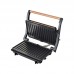 Τοστιέρα Panini PRPT-40492 Primo Αντικολλητικές πλάκες 1000W Wooden-Μαύρη 400492 Τοστιέρα Panini PRPT-40492 Primo Αντικολλητικές πλάκες 1000W Wooden-Μαύρη 400492